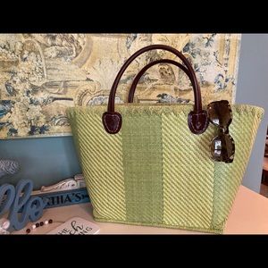 🛍 Handcrafted/Hand-woven Straw Tote 🛍